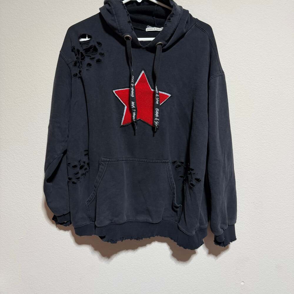 Emma & Sam Star Patch Hoodie